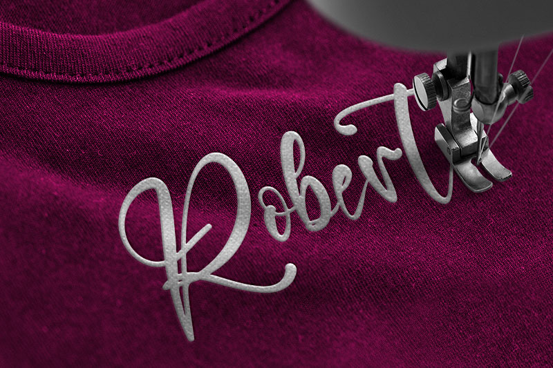 Madison Script Embroidery Script Font