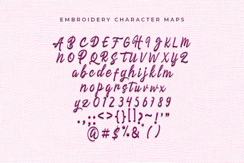 Manggala Embroidery Script Font