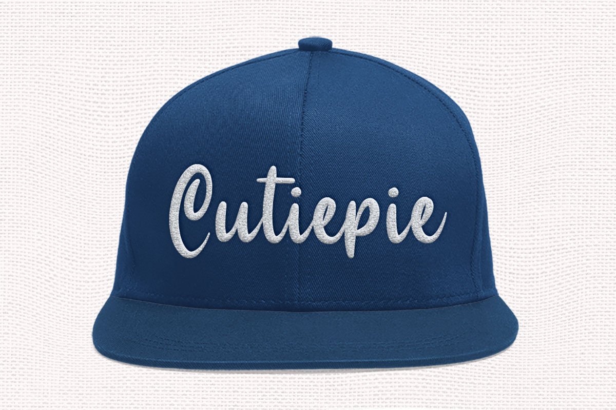 Mas Karebet Embroidery Script Font