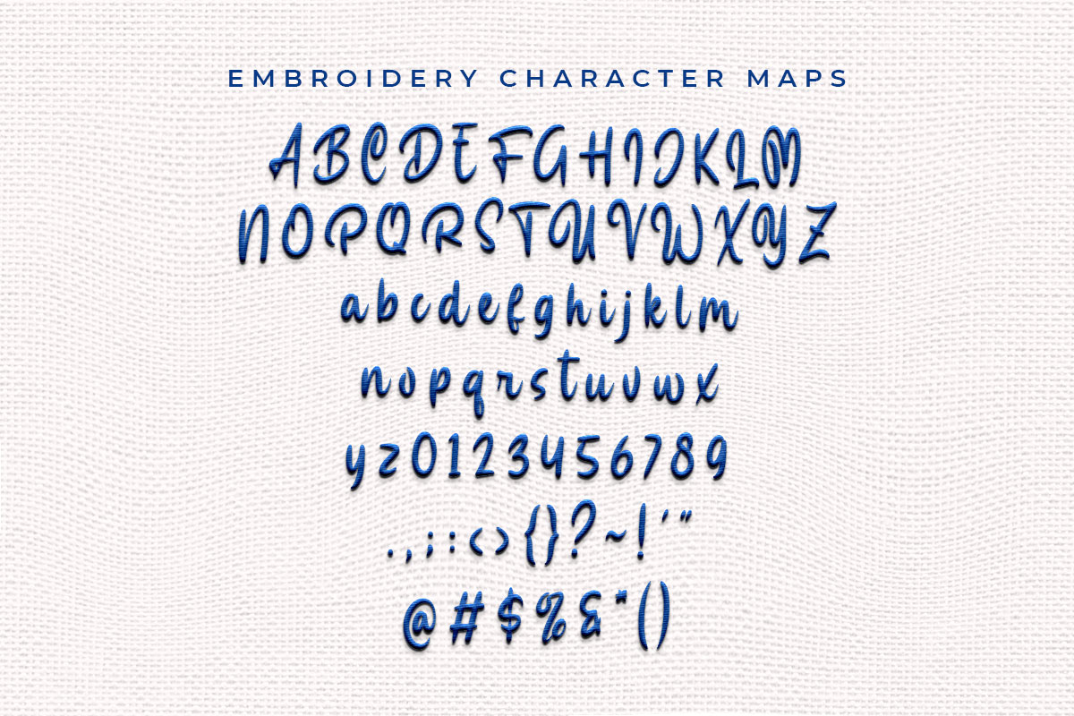 Mas Karebet Embroidery Script Font