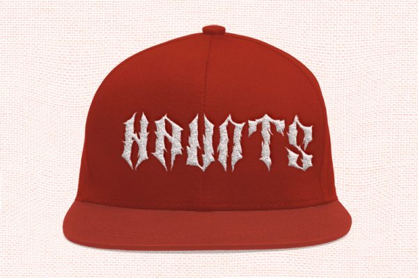 Matter Of Fact Embroidery Horror Font