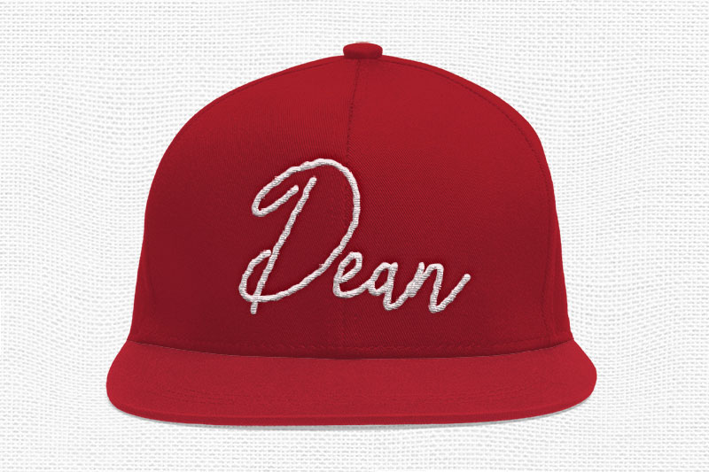 Michigan Embroidery Script Font