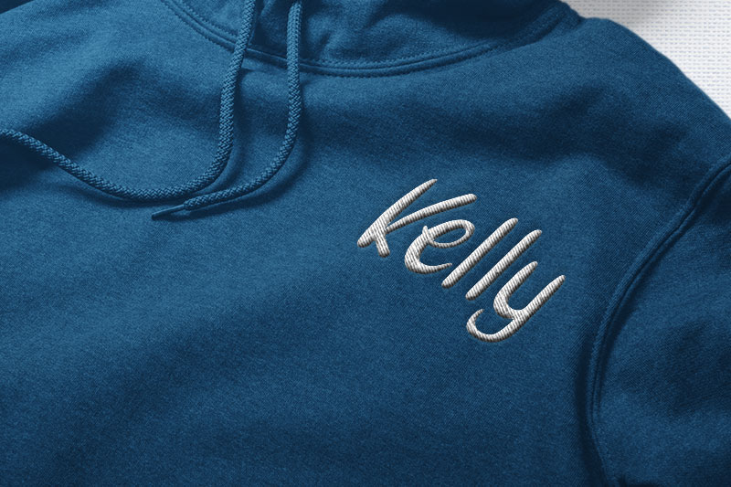 Mootchie Embroidery Handwriting Font