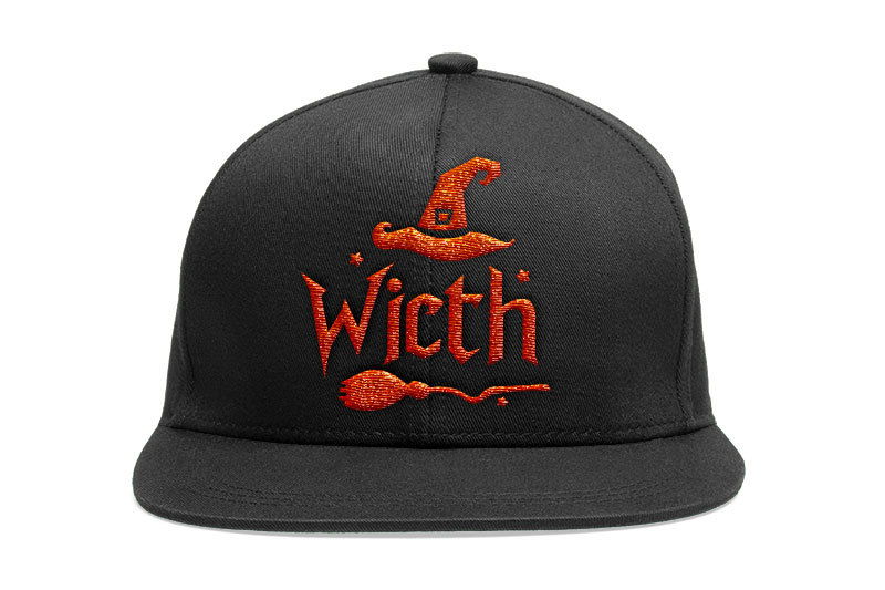 Mr.Draculle Embroidery Horror Font