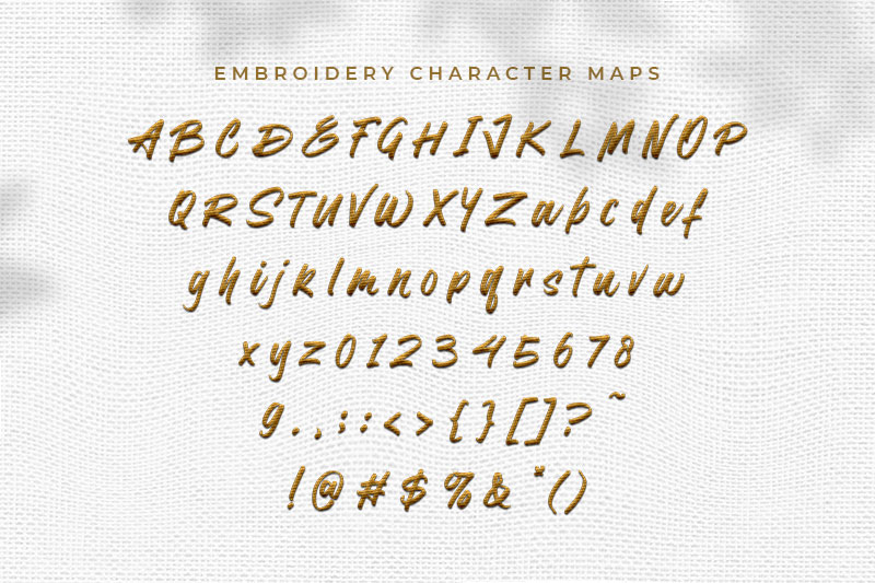 Obsurd Embroidery script Font