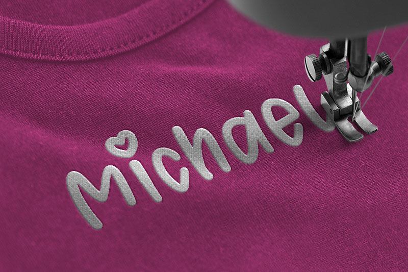 Opendoor Embroidery Handwriting Font