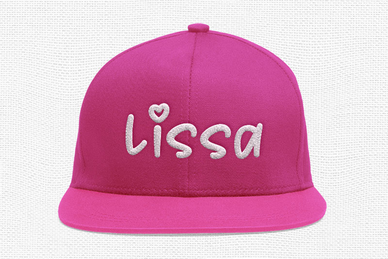 Opendoor Embroidery Handwriting Font