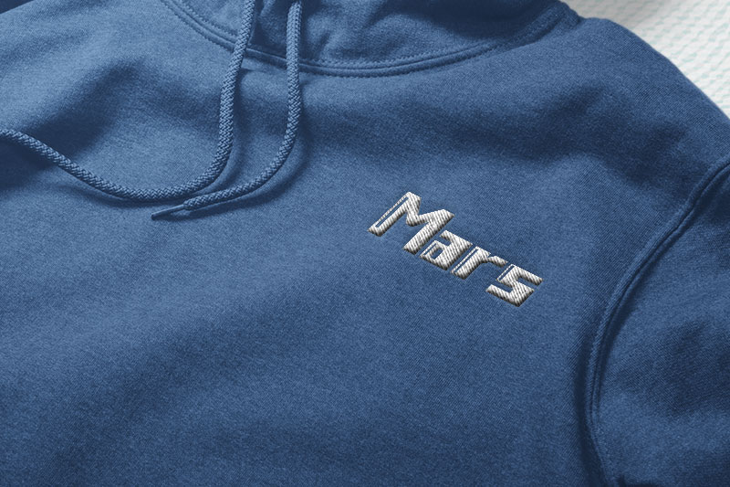 Retrolab Embroidery Futuristic Font