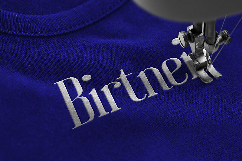 Rumania Embroidery Serif Font