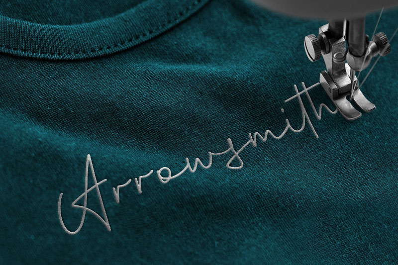 Scandynafia Embroidery Script Font