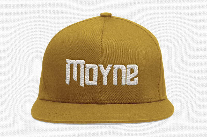 Shean Holmes Embroidery Display Font