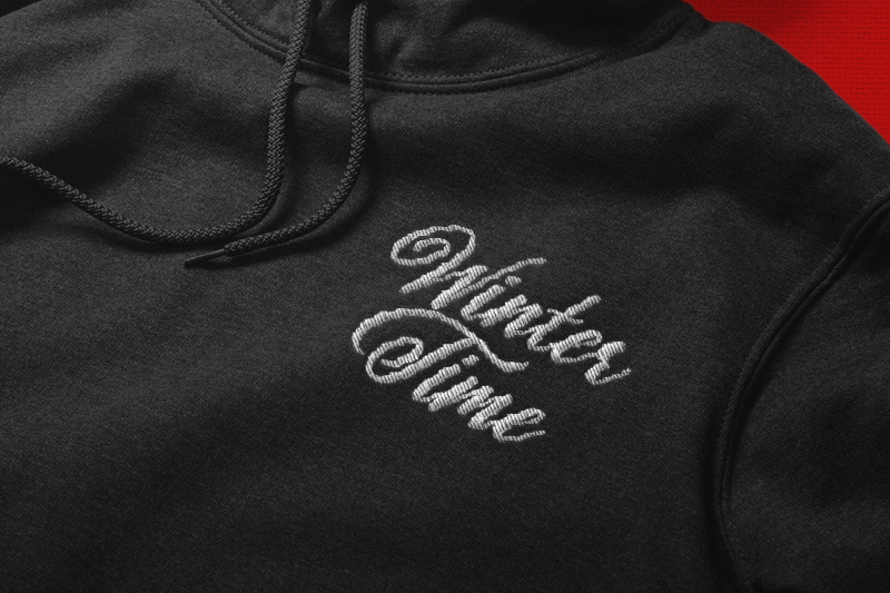 Shielfie Embroidery Script Font