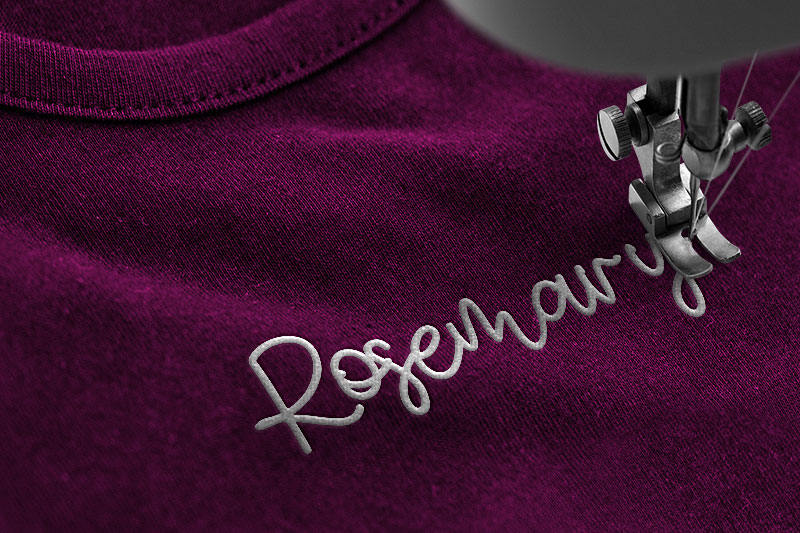 Simon Allice Embroidery Script Font