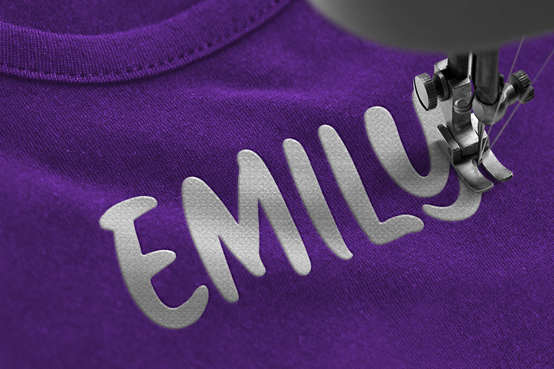 Sketcomic Embroidery Kids Font