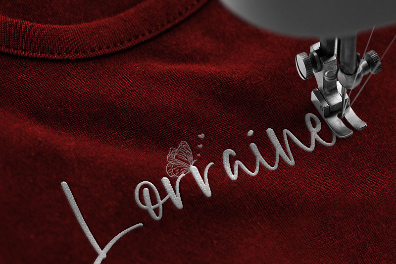 Slabew Embroidery Script Font