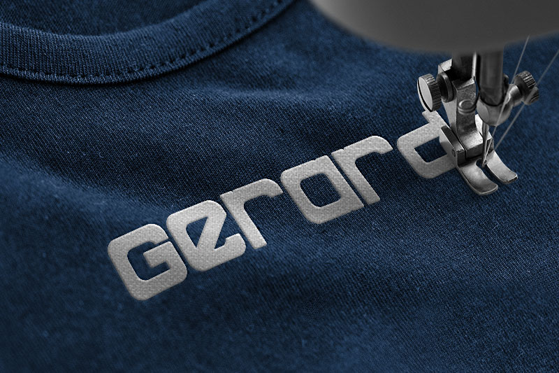 Spacesky Embroidery Futuristic Font