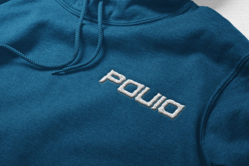 Spacesky Embroidery Futuristic Font