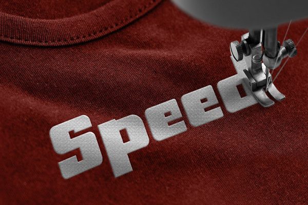 Speedrace Embroidery Sport Font