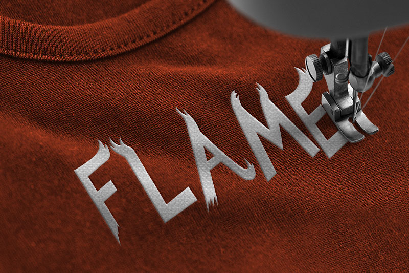 Spicy Embroidery Kids Font