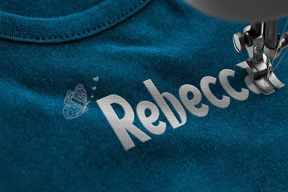 Spidernest Embroidery Sans Serif Font