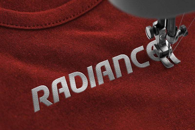 Stable Embroidery Futuristic Font