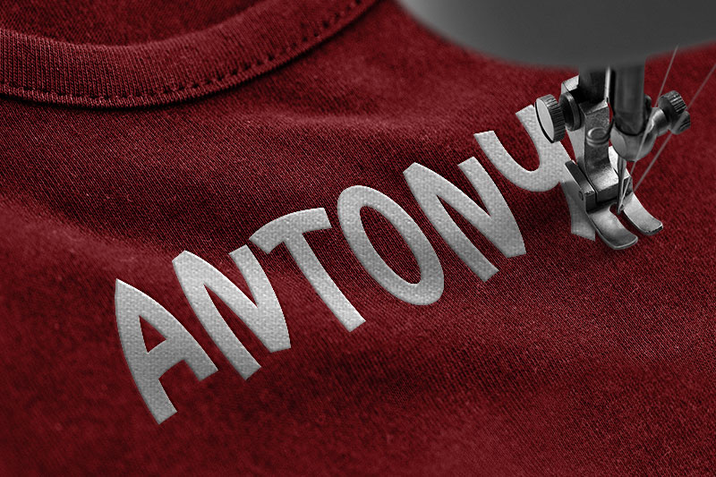 Starco Embroidery Kids Font