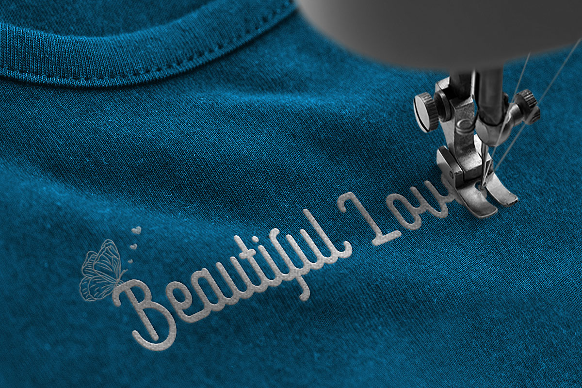 Stefanock Embroidery Script Monoline Font