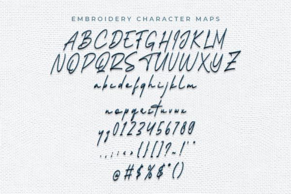 Sweetcatty Embroidery Script Font