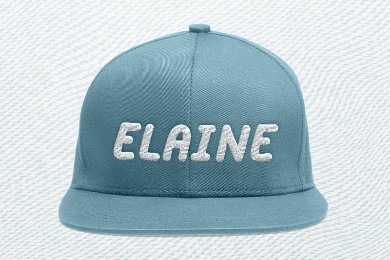 Taylorsit Embroidery Sans Serif Font