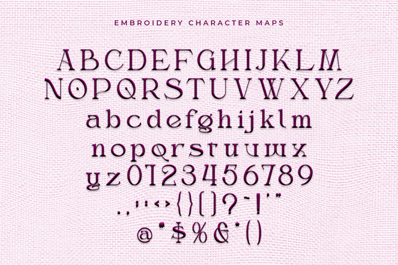 Thanjidor Embroidery Serif Font