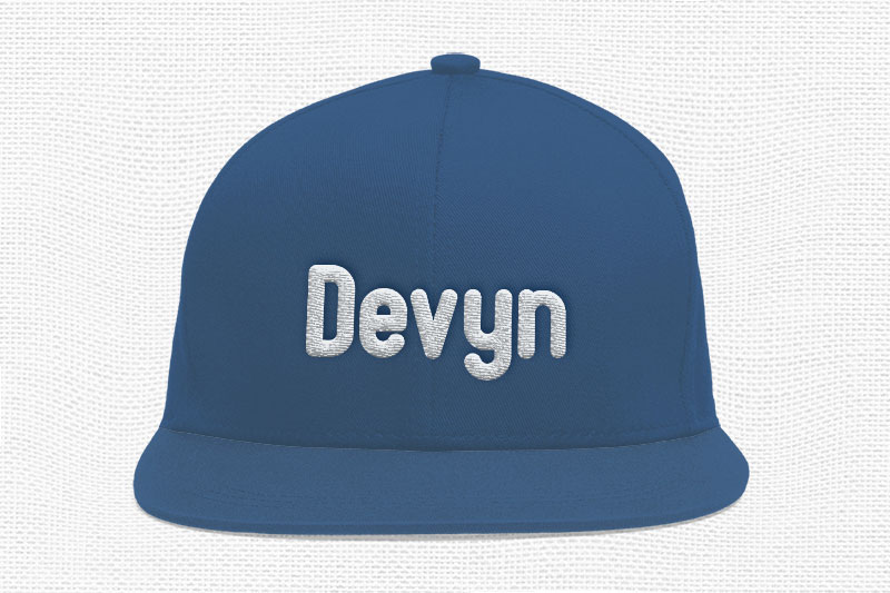 The Chieldren Embroidery Kids Font