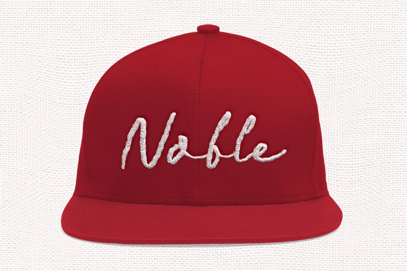 The Hardgo Embroidery Script Font