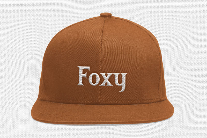 Thunderbolt Embroidery Serif Font