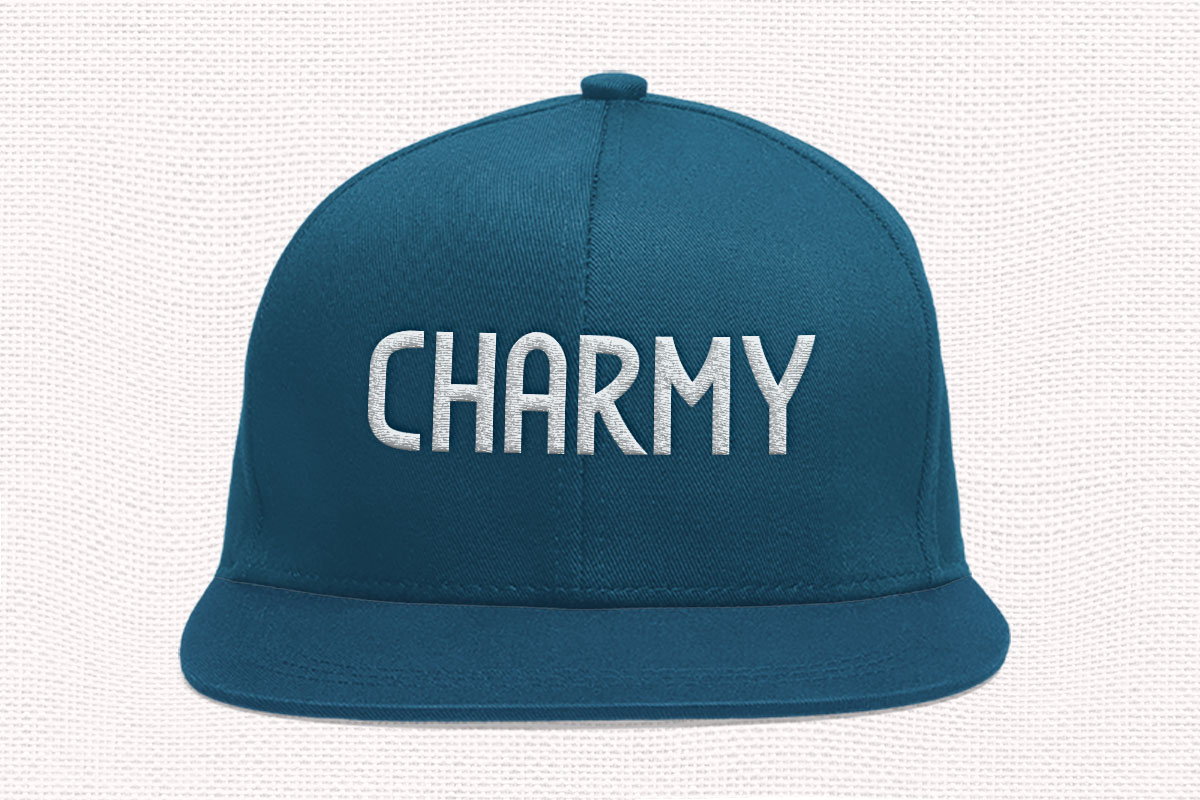 Todays Embroidery Sans Serif Font