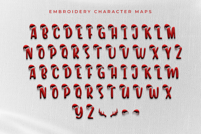 Tortello Embroidery Display Font