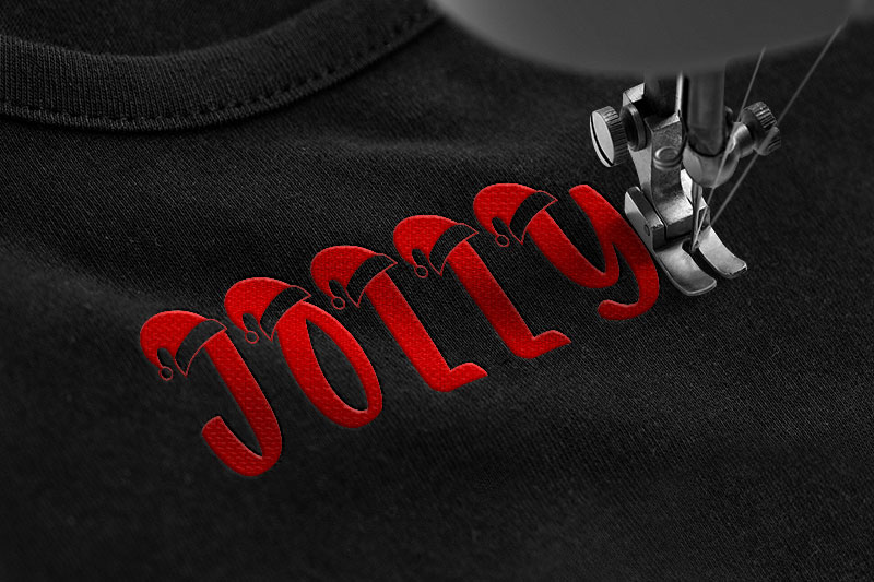 Tortello Embroidery Display Font