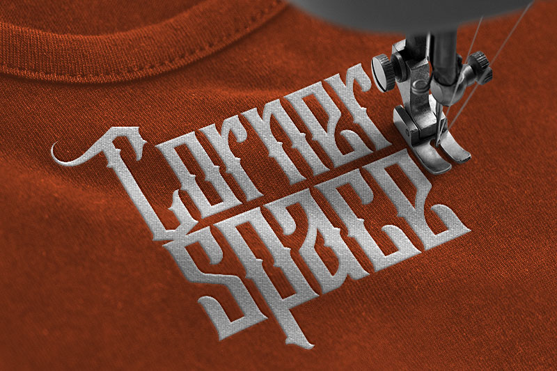 Wallrous Embroidery Blackletter Font