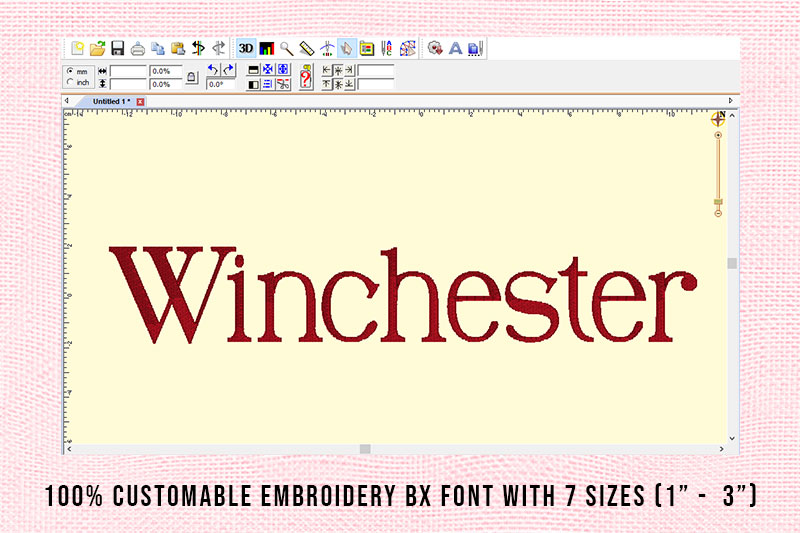 Winchester Embroidery Serif Font