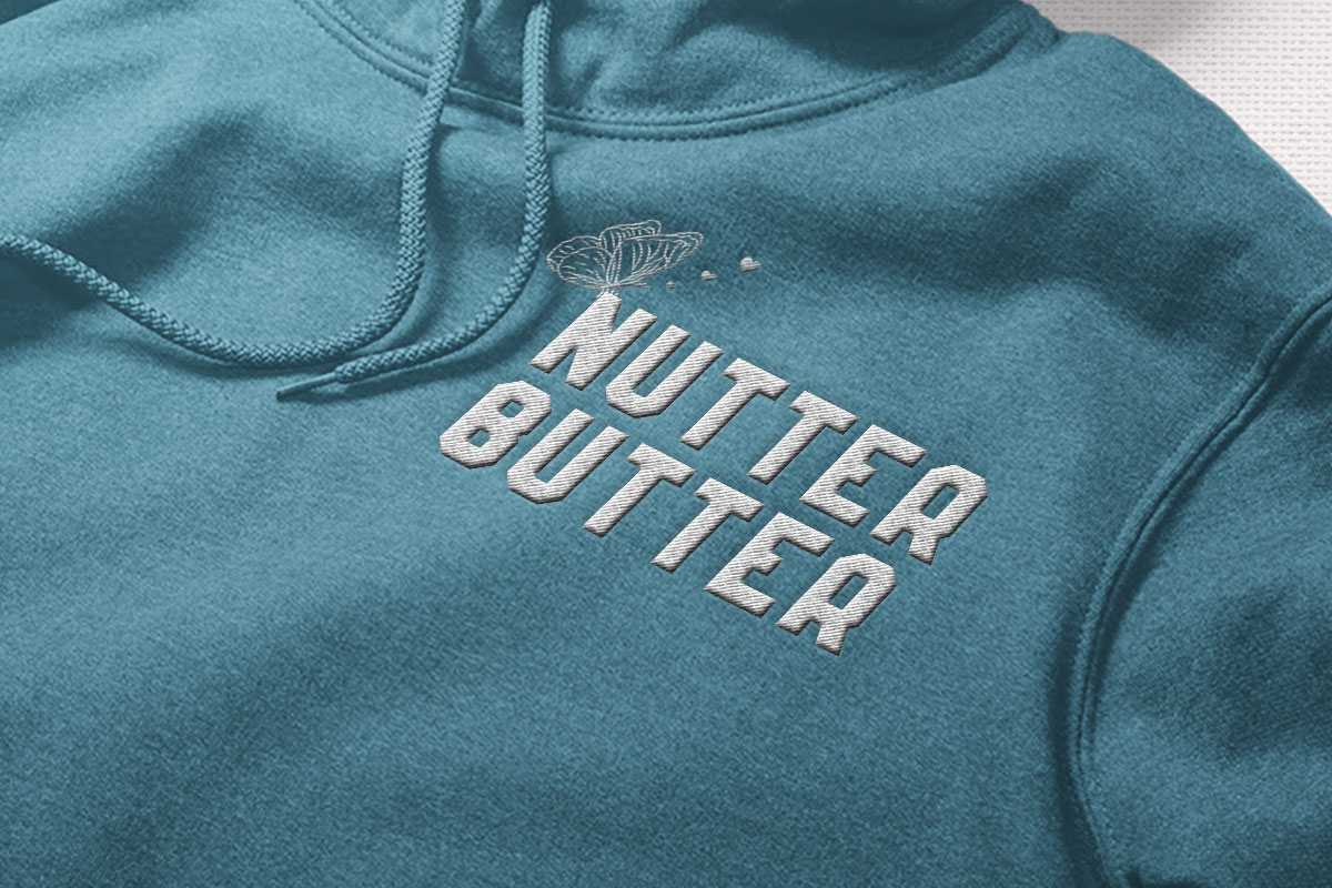 Wynford Embroidery Sans Serif Font