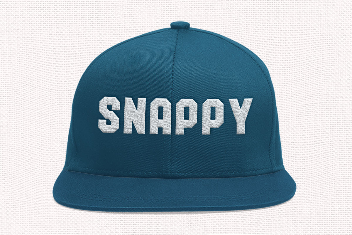 Wynford Embroidery Sans Serif Font