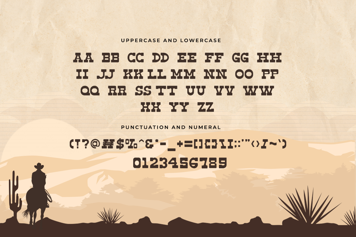 Mr.Cowboys Display Font - Image 6