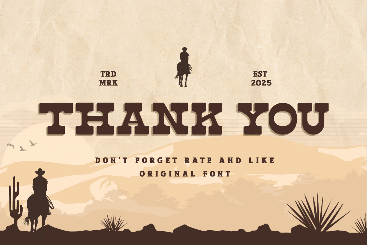 Mr.Cowboys Display Font - Image 7