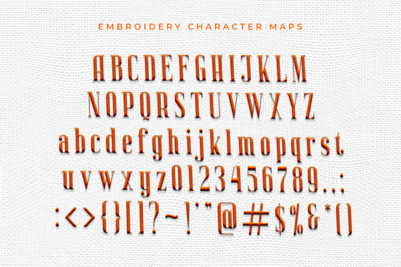 Alison Finch Embroidery Serif Font