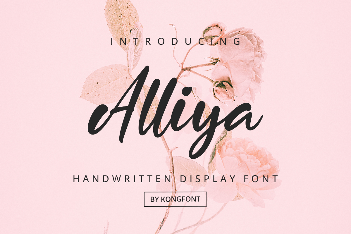 Alliya Script Font