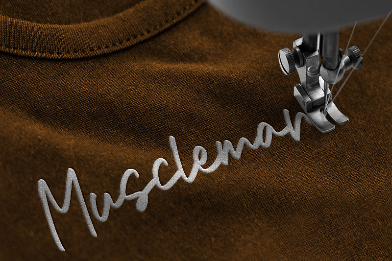 Anetthy Embroidery Script Font