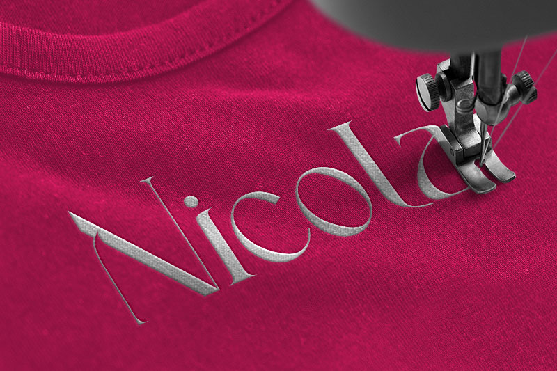 Anguishop Embroidery Serif Font