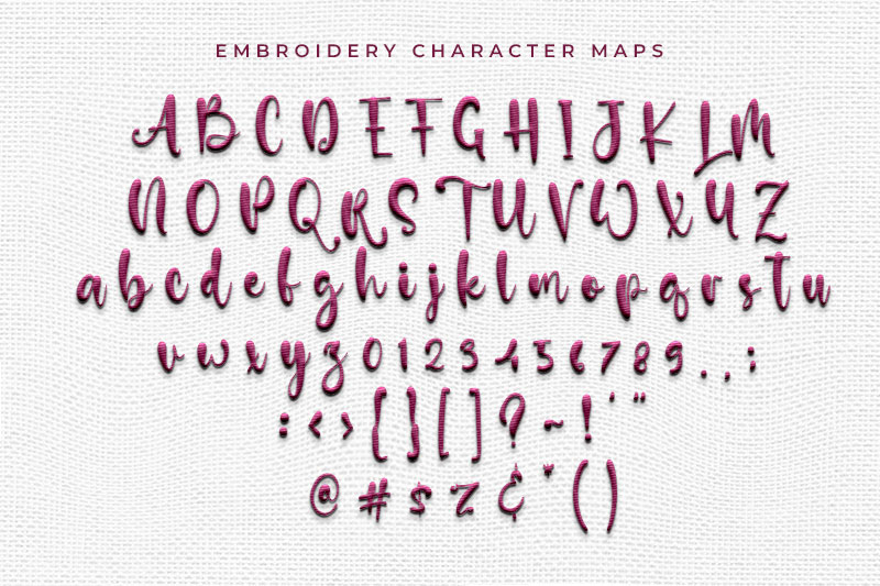 Balderston Embroidery Script Font