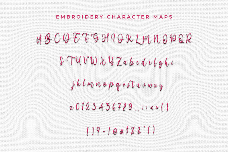 Barattiel Embroidery Script Font