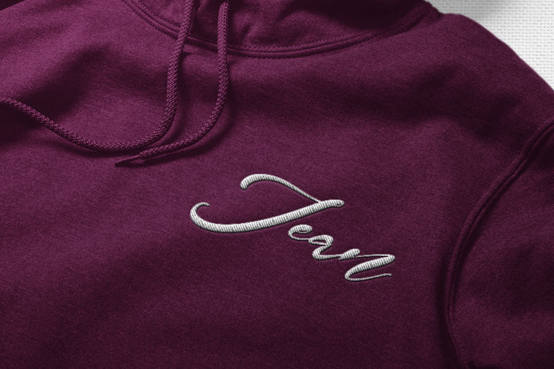 Betty Sean Embroidery Script Font