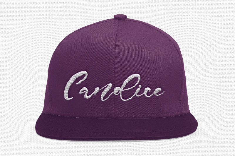 Betty Sean Embroidery Script Font